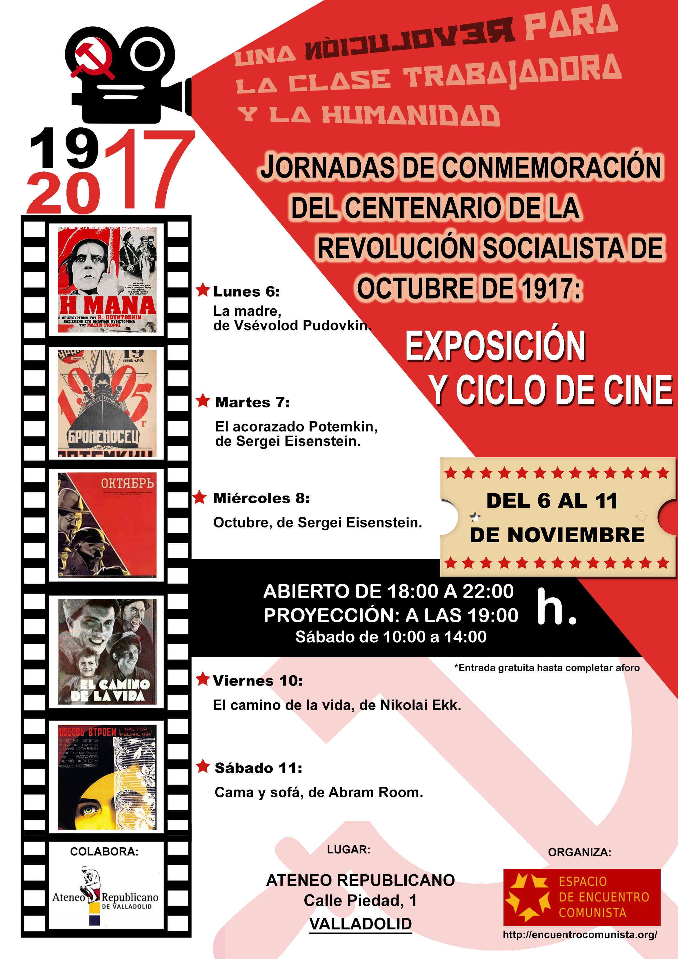 6 al 11 de noviembre, Valladolid