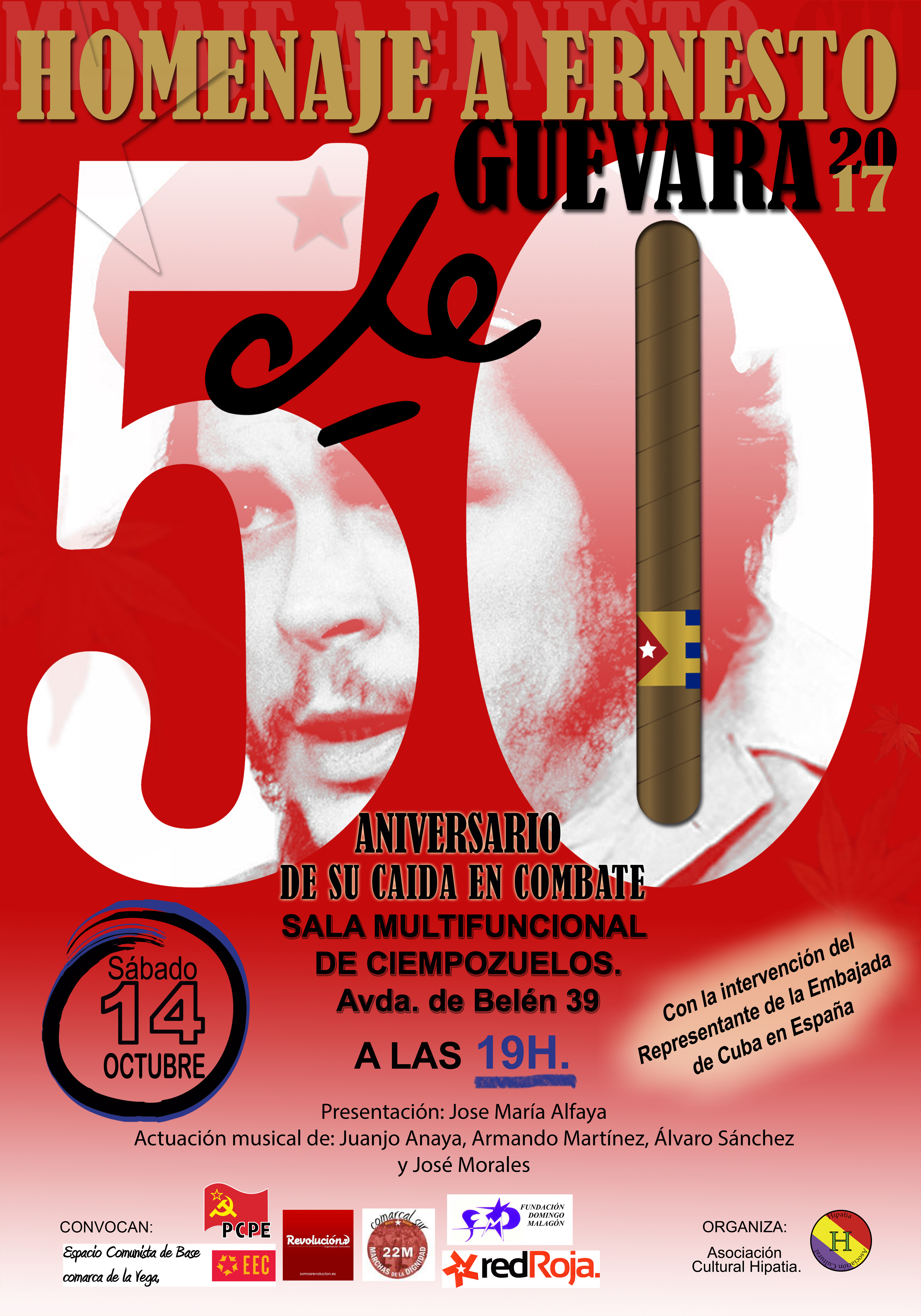 14 de octubre. Homenaje al Che